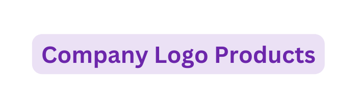 Company Logo Products